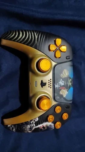 Controle Ps5 Preto personalizado