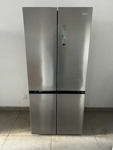Geladeira inox 4 portas inverse 220v modelo inverter midea
