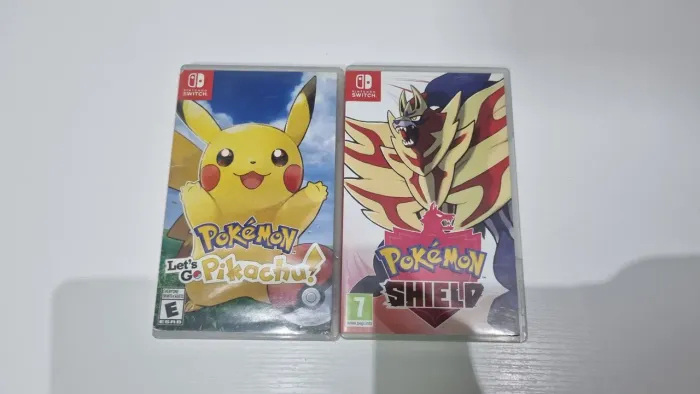 Pokémon Let's Go Pikachu e Pokémon Shield