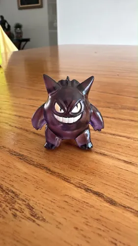 pokemon tomy gengar purple clear