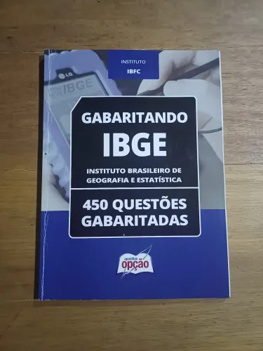 Apostila com 450 questões do IBGE
