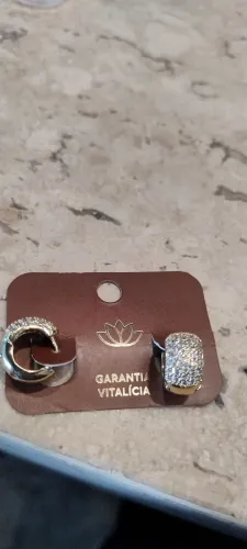 Vende se semi jóias com garantia vitalícia ouro 18k prata 925