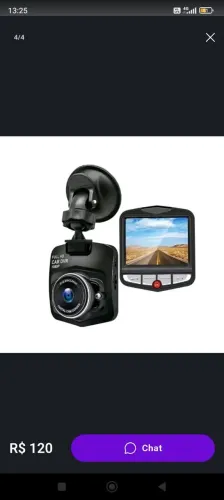Camera filmadora veicular