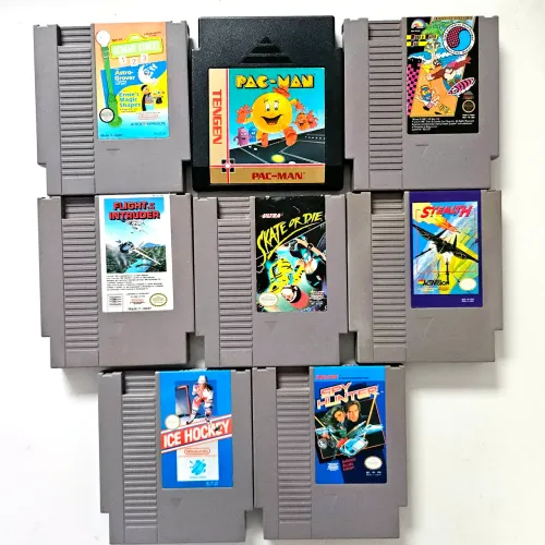 Lote jogos de nes Nintendinho