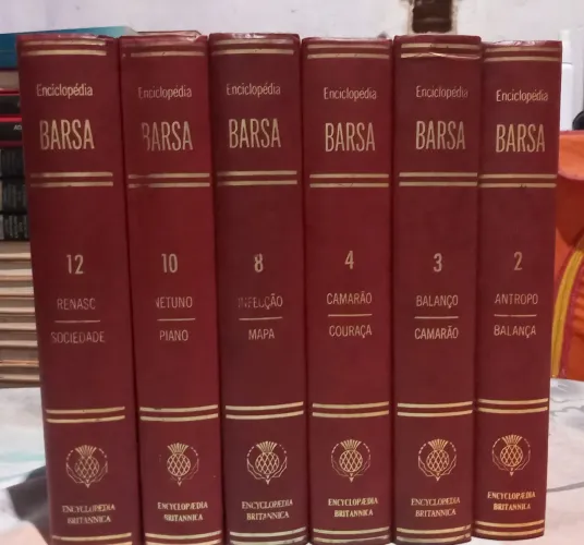 BARSA - Enciclopédia Britânica - 6 Volumes