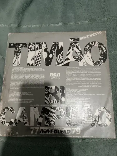 Disco de vinil antigo