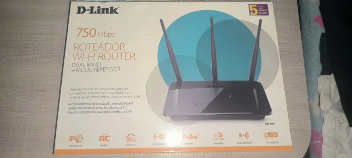 Roteador wi-fi 750 mbps