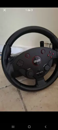 Volante de video game