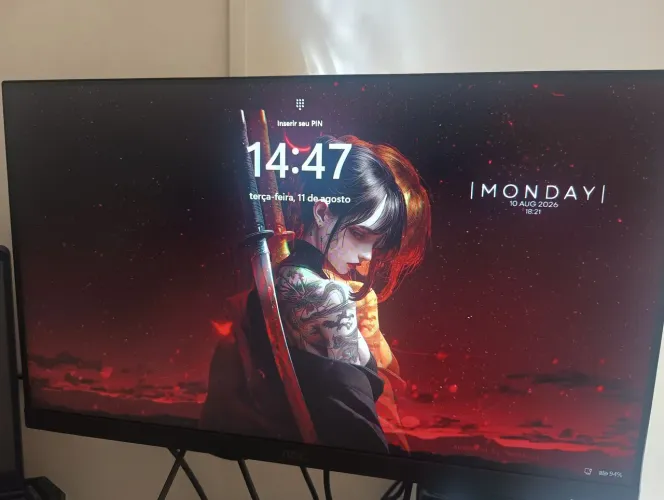 AOC Agon G42 23,8" IPS 200Hz + Braço Articulado Inova