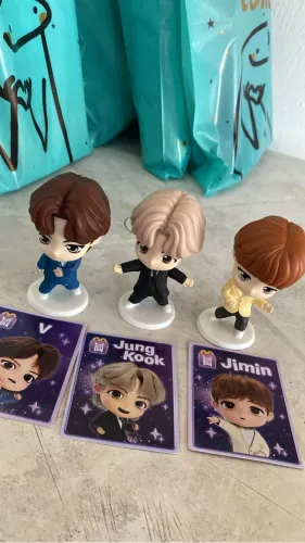 Bonequinhos BTS maknae line
