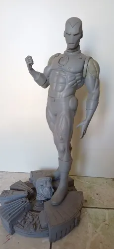 Iron man comics 50cm resina massissa