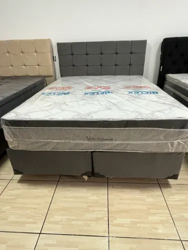 Colchão Verona mais box. Queem Sizer