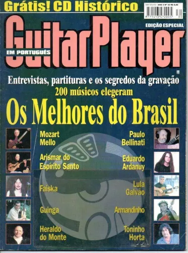 Revista Guitar Player Melhores Brasil 