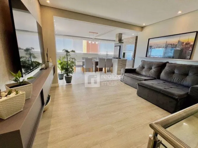 Cobertura com 3 dormitórios à venda, 198 m² por R$ 1.750.000,00 - Campinas - São José/SC