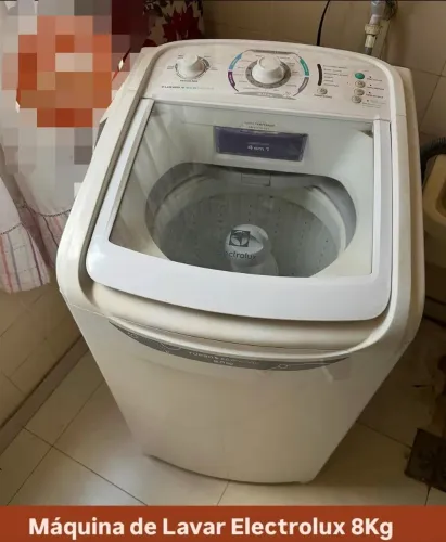 Maquina de lavar Electrolux 8kg faz tudo . Lavar e espremer nas maos ? Nunca mais .entrego