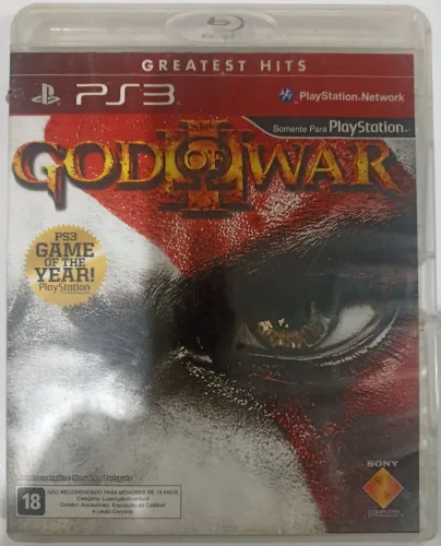 God Of War 3 PlayStation 3 Mídia Física Semi Novo Pronta Entrega