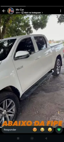 Toyota Hilux CD 4X4 2.8 Diesel Mec. 2019