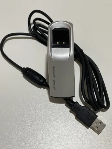 Leitor biométrico Usb Hamster DX Fingertech impressão digital