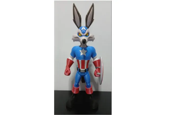 Action Figure Coyote Capitão América