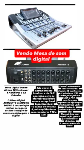 Mesa de som digital