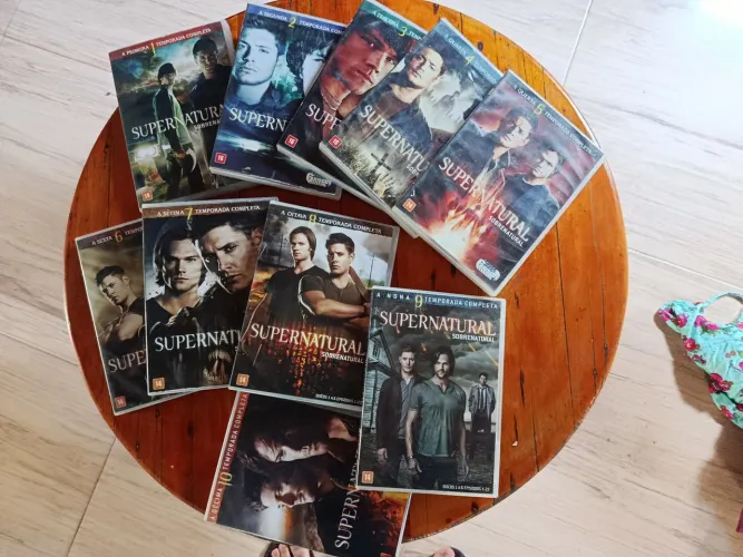 Dvds sobrenatural supernatural 10 temporadas 