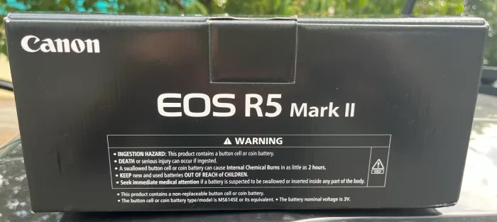 Canon EOS R5 Mark II Mirrorless Nova P/ entrega 