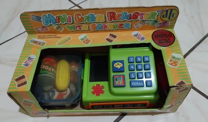Brinquedo máquina de mercado
