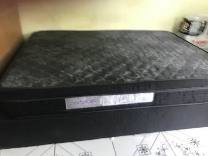 Cama box com colchão