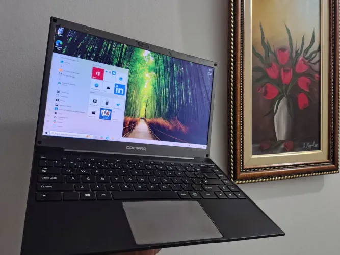 Notebook Compaq Core i3-6157U 4Gb DDR4 com SSD 120GB