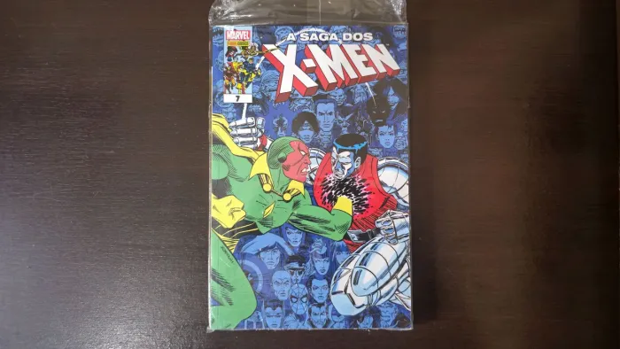 A Saga dos X-Men Vol. 7 - Primeira Temporada (Lacrado) - Marvel - HQ Panini