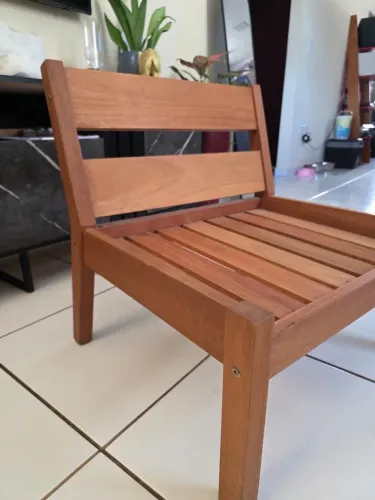 Cadeira de madeira Tok Stok