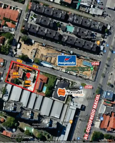 Excelente terreno para venda com 1.048m2 na melhor localização da Maraponga em Fortaleza -