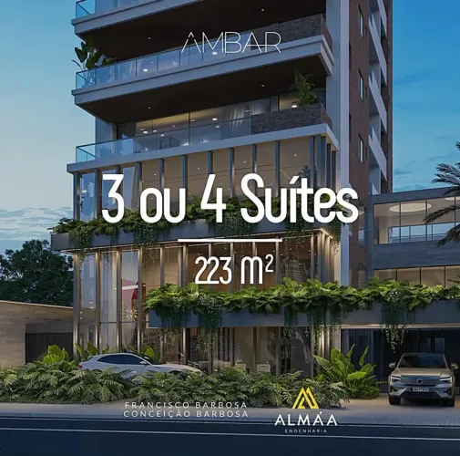 AMBAR, 223M², 3 SUÍTES, 3 VAGAS, UMARIZAL
