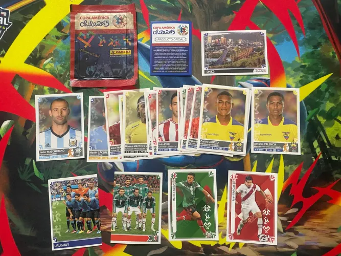 Figurinhas Copa América 2015