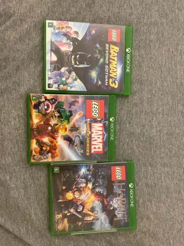 Combo Lego Marvel, Batman 3 e Hobbit
