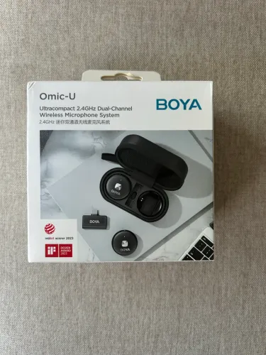 Microfone sem fio Boya (zerado)
