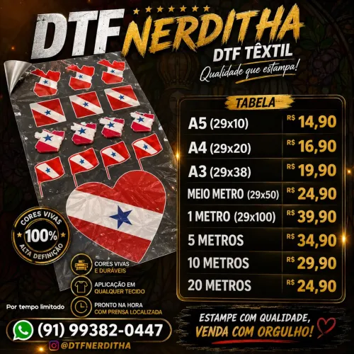 DTF TÊXTIL