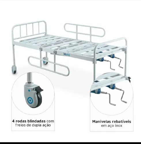 Vendo cama hospitalar completa incluso  colchão pneumático com motor 