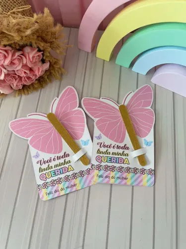 Brinde com serrinha dia internacional da mulher 