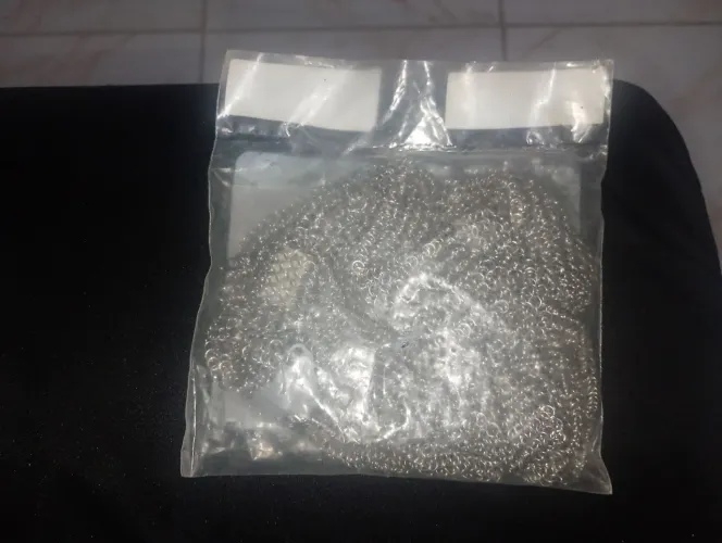 LUVA DE AÇO INOX NOVA