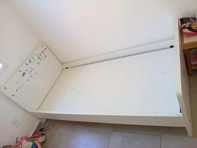 Base de cama solteiro