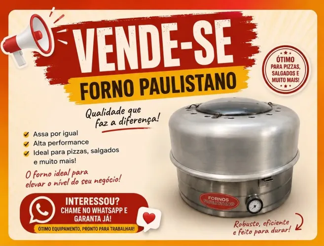 Forno paulistano pizza salzones