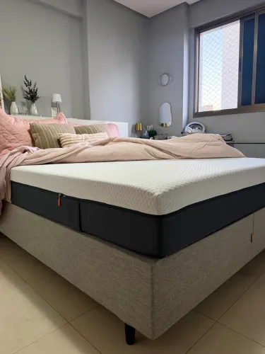 Cama Queen Emma (colchão + box)