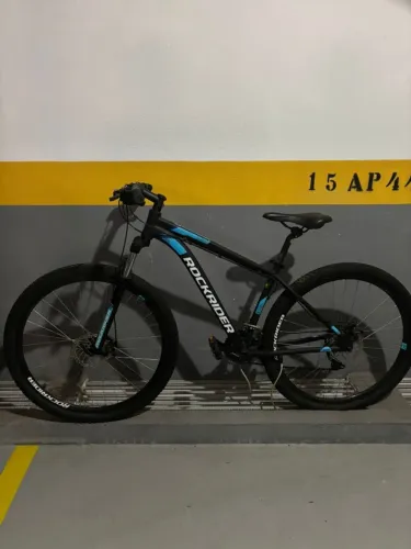 Bicicleta Rockrider Mountain Bike 7 marchas - Seminova em ótimo estado