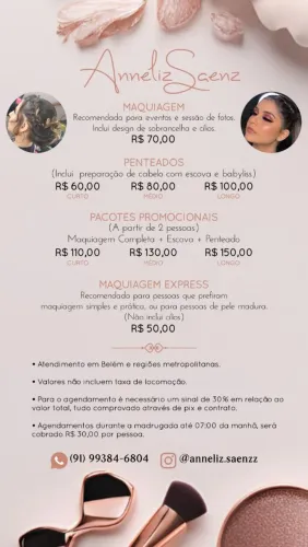 MAQUIAGEM PROFISSIONAL À DOMICÍLIO