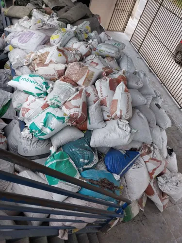 Borrachas para grama sintetica (usada)