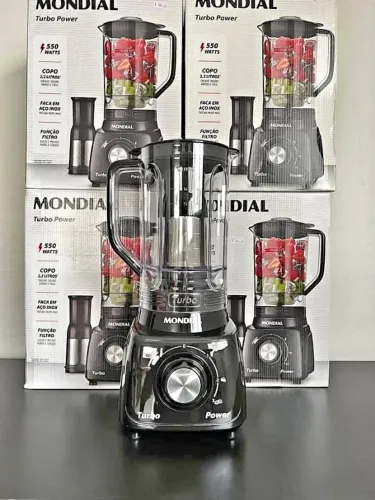 Liquidificador Mondial Turbo com Filtro - NOVO FAZEMOS ENTREGA