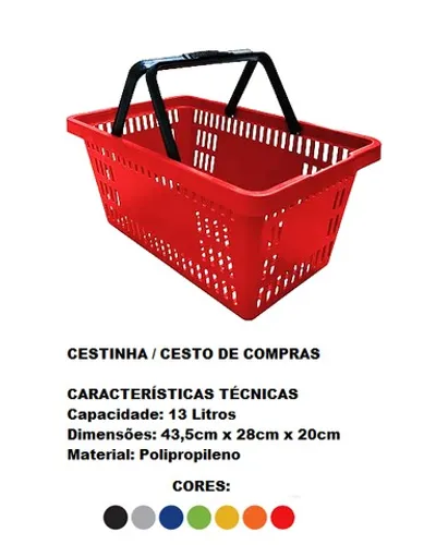 Cestinha de Compras - Cesto 