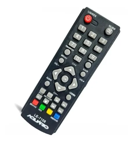 Controle Remoto Para Conversor Digital Aquario Dtv-4000