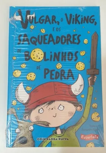 4 livros da coleção Vulgar, o Viking - Odin Barba-Ruiva . Livros novos.